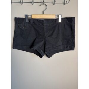 American Eagle Outfitters Favorite Short Black Chino Mini Shorts Preppy Indie 18